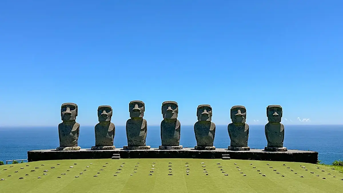モアイ像の画像です